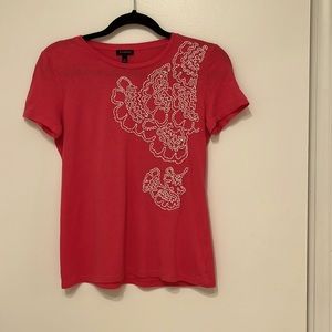 Tshirt -Fushia/Melon- XSmall- Cotten& Modal